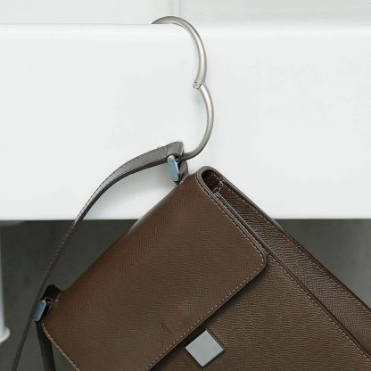Bag Hook Gancio porta borsa da tavolo in alluminio - immagine 4
