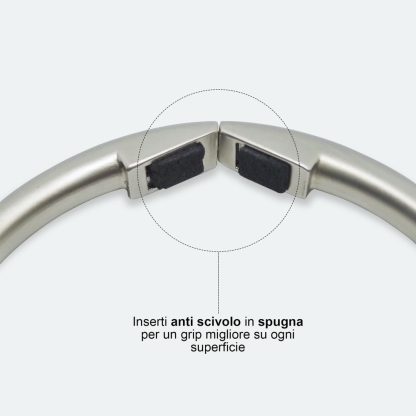 Bag Hook Gancio porta borsa da tavolo in alluminio - immagine 9