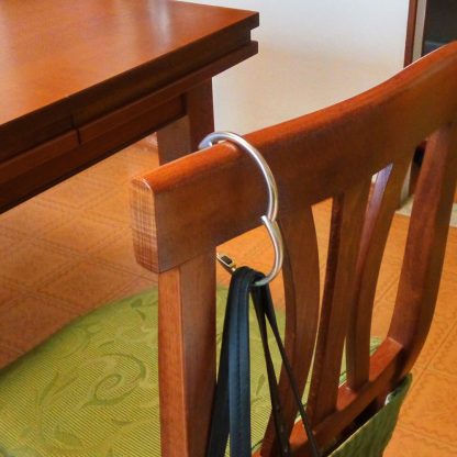 Bag Hook Gancio porta borsa da tavolo in alluminio - immagine 5