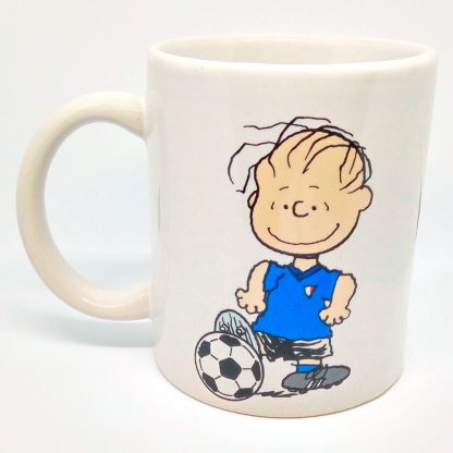 Tazza Mug Colazione Charlie Brown Palla da calcio in Ceramica Latte Caffè Tisane - immagine 2
