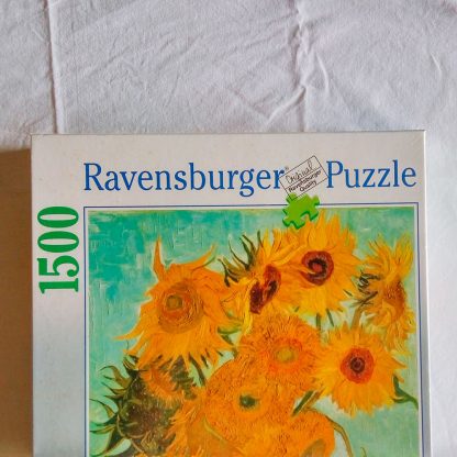 Ravensburger Puzzle Vaso di girasoli di Vincent van Gogh. 1500 pezzi - immagine 3