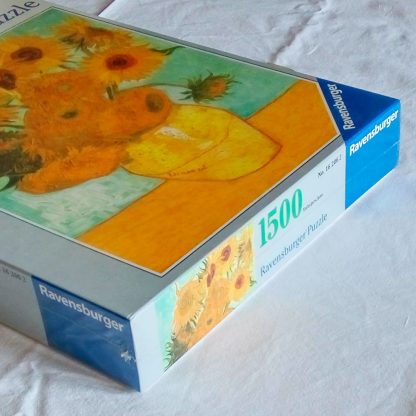 Ravensburger Puzzle Vaso di girasoli di Vincent van Gogh. 1500 pezzi - immagine 2