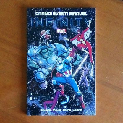 Fumetto Grandi Eventi Marvel Infinity di Jonathan Hickman Panini Comics Avengers