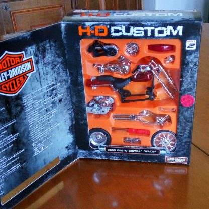 Kit Montaggio Modellino Maisto 1:18 Harley Davidson H-D Custom Moto Motocicletta - immagine 2