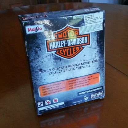 Kit Montaggio Modellino Maisto 1:18 Harley Davidson H-D Custom Moto Motocicletta - immagine 5