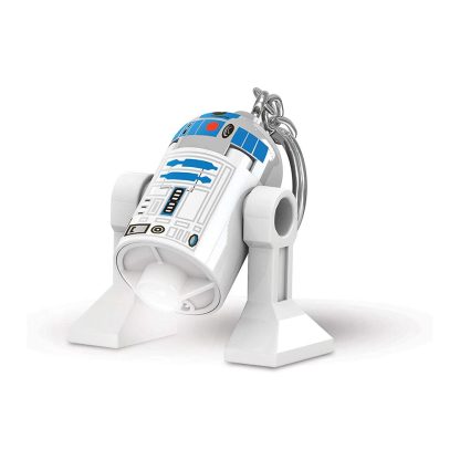Portachiavi Lego Star Wars R2-D2 con Torcia Led - immagine 2
