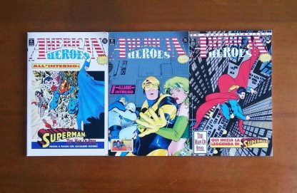 Lotto Fumetti American Heroes Play Press n° 30, 31 e 32 DC Comics Superman - immagine 2
