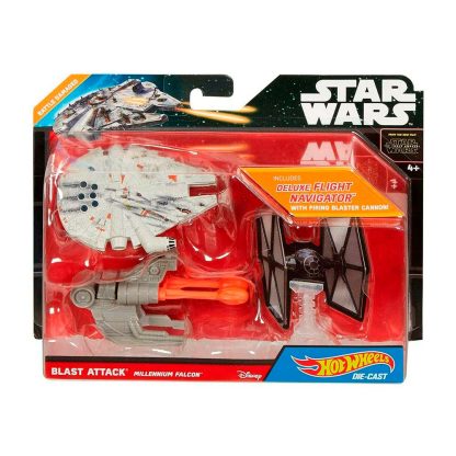 Hot Wheels Disney Star Wars Blast Attack Millennium Falcon Modellino Die-Cast