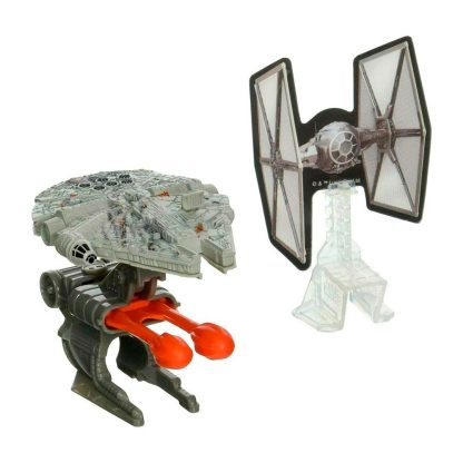 Hot Wheels Disney Star Wars Blast Attack Millennium Falcon Modellino Die-Cast - immagine 3