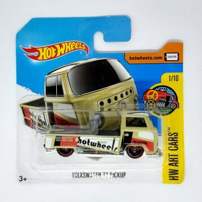 Hot Wheels Volkswagen T2 Pickup Modellino Auto Automobile Art Cars 1/10
