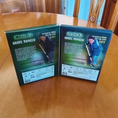 DVD CSI Grave Danger Regia Quentin Tarantino Investigazione Film Cult Thriller - immagine 3