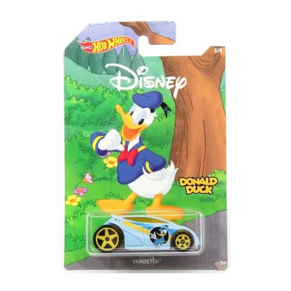 Hot Wheels Personaggi Disney 1:64 Auto Topolino Pippo Paperino Pluto Cip & Cop - immagine 13