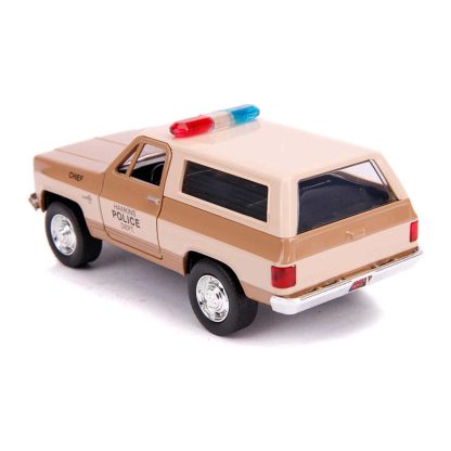 Jada TOYS Stranger Things 1980 Chevy Blazer K5 1:32 Modellino Auto Die-cast - immagine 8