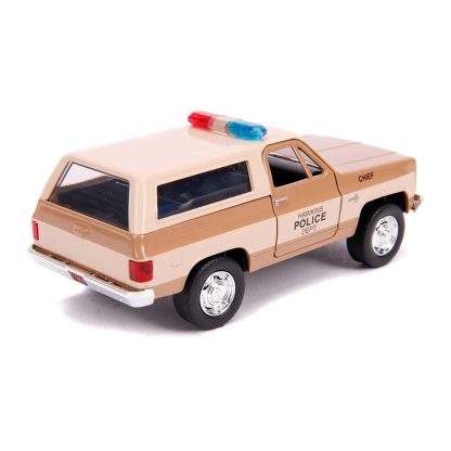 Jada TOYS Stranger Things 1980 Chevy Blazer K5 1:32 Modellino Auto Die-cast - immagine 5