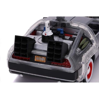 Jada TOYS Time Machine Ritorno al Futuro 3 1:24 Modellino Auto Die-cast Con luci - immagine 7