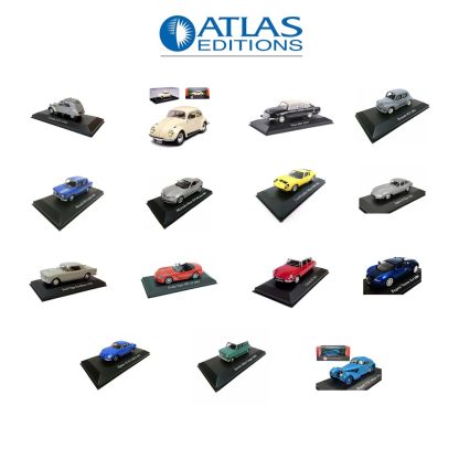 Atlas Collections Mythiques Modellini Auto Classiche Scala 1:43 Die-Cast Automobile Lamborghini Citroen Renault Volkswagen
