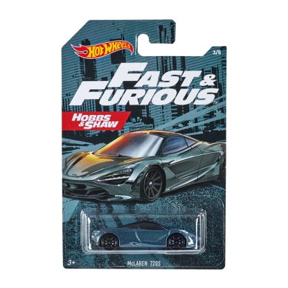 Hot Wheels McLaren 720S Fast & Furious Modellino Auto Automobile 3/5 DIE-CAST
