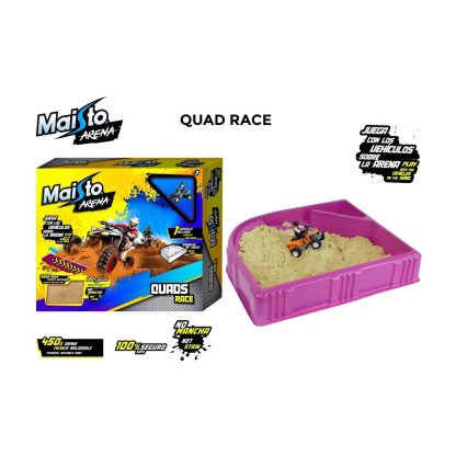 Maisto Arena Gara dei quads Set da Gioco con Sabbia e Modellino Quad inclusi - immagine 3