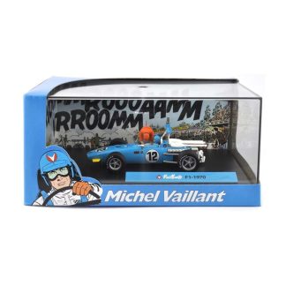 Michel Vaillant Modellino Auto F1-1970 1:43 Automobile + Miniature dal Fumetto