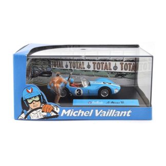 Michel Vaillant Modellino Auto Le Mans 1961 1:43 Automobile + Miniature dal Fumetto