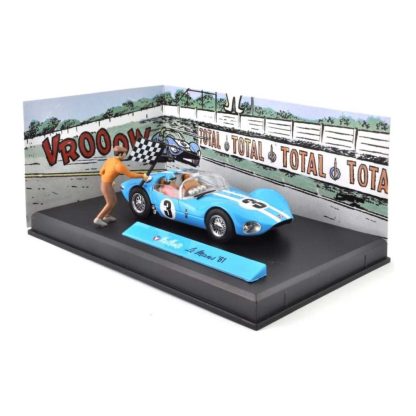 Michel Vaillant Modellino Auto Le Mans 1961 1:43 Automobile + Miniature dal Fumetto - immagine 2