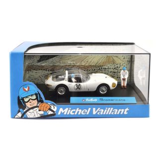 Michel Vaillant Modellino Auto Panamericana 1:43 Automobile + Miniature dal Fumetto