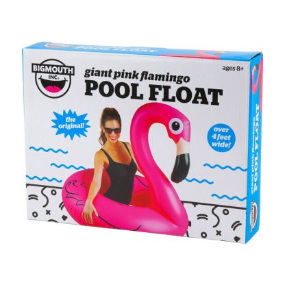 Big Mouth Fenicottero Gonfiabile Gigante da Piscina Materassino Mare Salvagente