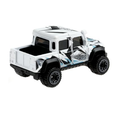 Hot Wheels Forza Motorsport '15 Land Rover Defender Double Cab Modellino Auto - immagine 3