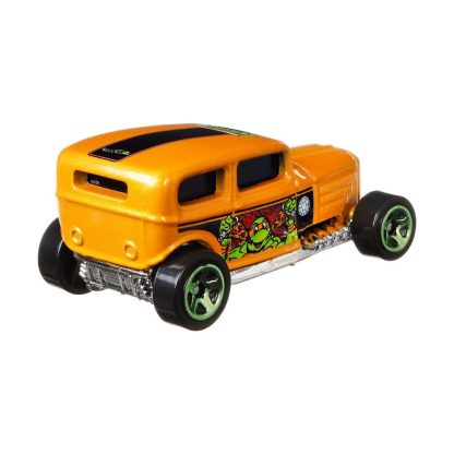 Hot Wheels Ninja Turtles Michelangelo Midnight Otto Modellino Auto TMNT - immagine 2