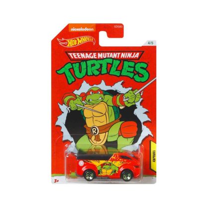 Hot Wheels Ninja Turtles Raffaello The Vanster Modellino Auto Furgone TMNT