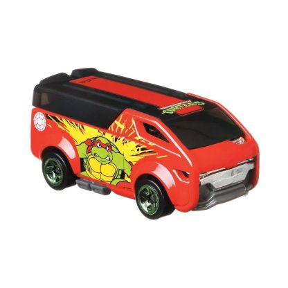 Hot Wheels Ninja Turtles Raffaello The Vanster Modellino Auto Furgone TMNT - immagine 2