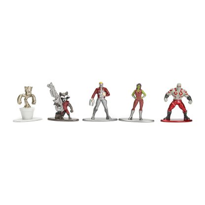 Jada Nano Metalfigs Marvel Guardiani della Galassia Confezione 5 Action Figure - immagine 3
