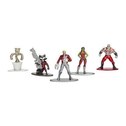 Jada Nano Metalfigs Marvel Guardiani della Galassia Confezione 5 Action Figure - immagine 4