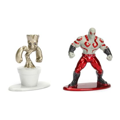 Jada Nano Metalfigs Marvel Guardiani della Galassia Confezione 5 Action Figure - immagine 5