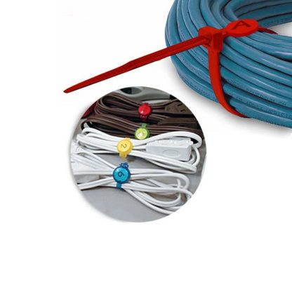 Fascette Colorate Stringicavi Con etichette Organizzatore Di Cavi - immagine 2