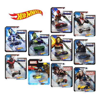 Hot Wheels Marvel Avengers X-Men Modellini Automobili Vetture Automobiline 1:64