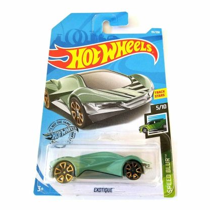 Hot Wheels Exotique serie Speed Blur 5/10 Modellino Auto Automobile Mattel