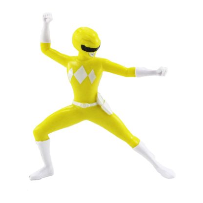 Power Rangers Giallo Edizione Limitata Yellow Ranger Mini Figure Mini statuetta - immagine 2