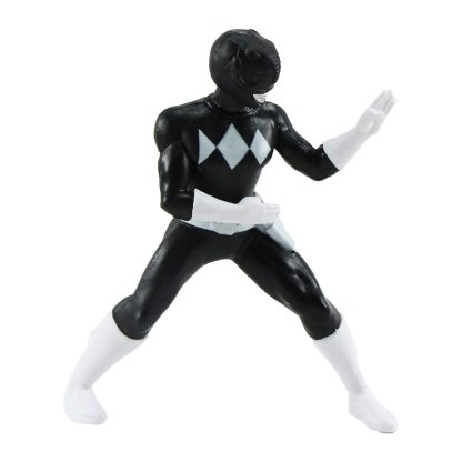 Power Rangers Nero Edizione Limitata Black Ranger Mini Figure Mini statuetta - immagine 2