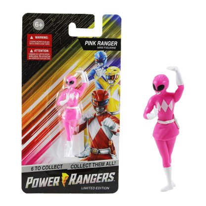 Power Rangers Rosa Edizione Limitata Pink Ranger Mini Figure Mini statuetta