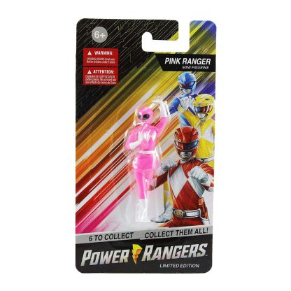 Power Rangers Rosa Edizione Limitata Pink Ranger Mini Figure Mini statuetta - immagine 3