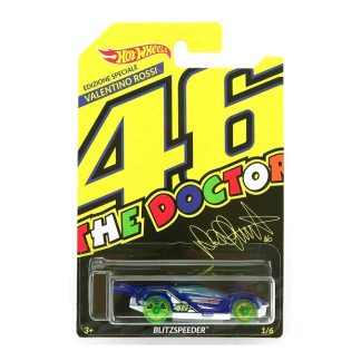 Hot Wheels Valentino Rossi Blitzspeeder Modellino Auto Automobile 1/6 DIE-CAST