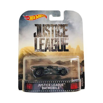 Hot Wheels Justice League Batmobile Batman Modellino Auto 1:64 Die Cast