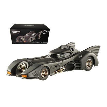 Hot Wheels Elite Batman Returns Batmobile Modellino Auto 1:43 Die Cast