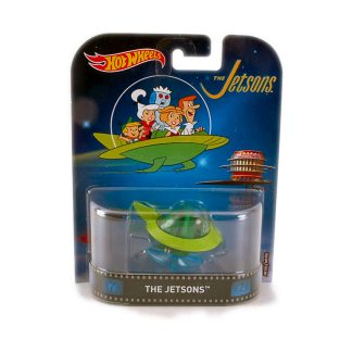 Hot Wheels The Jetsons Capsule Car Modellino Astronave Auto 1:64 Die Cast