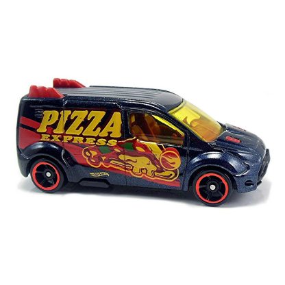 Hot Wheels Ford Transit Connect Modellino Auto Automobile Serie City Works 6/10 - immagine 3