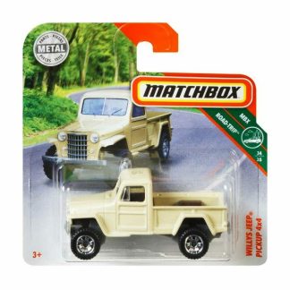 Matchbox Willys Jeep Pickup 4x4 MBX Road-Trip 34/35 Modellino Automobile Auto