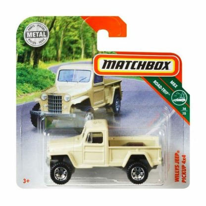 Matchbox Willys Jeep Pickup 4x4 MBX Road-Trip 34/35 Modellino Automobile Auto