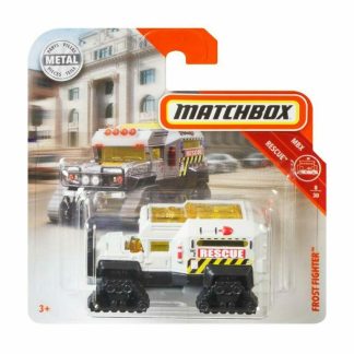 Matchbox Frost Fighter MBX Rescue 8/30 Modellino Fuoristrada Gatto delle Nevi