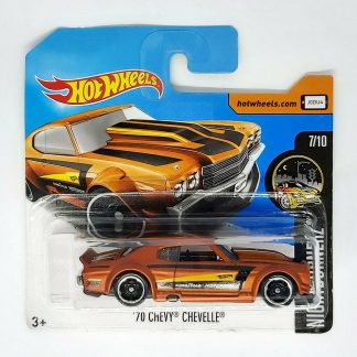 Hot Wheels '70 Chevy Chevelle Modellino Auto Automobile Nightburnerz 7/10